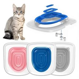 Kit De Treinamento De Toalete De Plástico Reutilizável, Tapete De Litter De Gato, Treinador De Toalete, Produto De Limpeza De Animais De Estimação, Cachorro, Gato, 2024 - Image 1