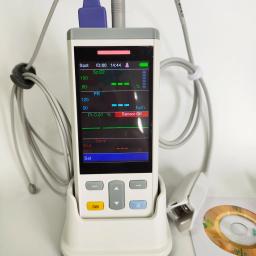 Handheld Oxímetro Pulso Veterinária, SPO2 TEMP Monitor, Vet Tongue Probe Function, Equipamento Veterinário, Pet Acessórios, 3,5" - Image 3